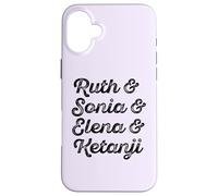 Meme Ruth & Sonia & Elana e Ketanji Brown Jackson SCOTUS RBG Custodia per iPhone 16 Plus