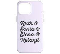 Meme Ruth & Sonia & Elana e Ketanji Brown Jackson SCOTUS RBG Custodia per iPhone 16 Pro Max