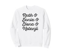 Meme Ruth & Sonia & Elana e Ketanji Brown Jackson SCOTUS RBG Felpa