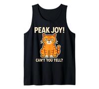 Meme Sarcastic Peak Joy Cat Non riesci a capire Un Umore Divertente e Scontroso Canotta