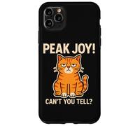 Meme Sarcastic Peak Joy Cat Non riesci a capire un umore divertente e scontroso Custodia per iPhone 11 Pro Max