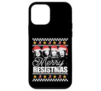 Meme sul brutto maglione natalizio di MERRY RESISTMAS The Squad Custodia per iPhone 12 mini