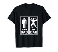 Meme umoristici tuo padre è normale e mio padre è un bodybuilder Maglietta