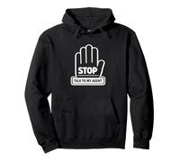 Meme umoristico Stop Talk To My Agent AI Software Engineers Felpa con Cappuccio
