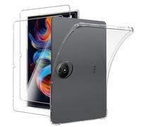 MEMELOKA Custodia per TCL Tab Nxtpaper 11 Plus 11.5 Pollici + 2 Pezzi Vetro Temperato, Cover Protezione in TPU Morbido Ultra-Sottile con Airbag in Silicone Rinforzato