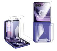 MEMELOKA Pellicola per Motorola RAZR Ultra 2026, 4 Pellicole Adatte per Interno ed Esterno Protettive Flessibili in TPU Resistenti ai Graffi Massima Copertura Sensibile al Tatto Senza Bolle