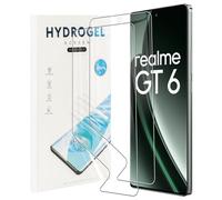 MEMELOKA Pellicola Protettiva per Realme GT 6 5G/GT 6T 5G, Flessibile TPU HD Pellicola, Sensibile al Tatto e Senza Bolle, Copertura Completa e Anti-Graffio Film