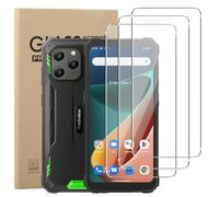 MEMELOKA Vetro Temperato per Blackview BV5300 Plus/BV5300 Pro/BV5300, 3 Pezzi [Anti-Impronta][Senza Bolle][Facile da installare] Durezza 9H AntiGraffio HD Pellicola Protettiva
