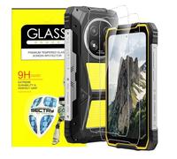 MEMELOKA Vetro Temperato per Blackview Rock 2 Pro/Blackview Rock 3, 2 Pezzi [Anti-Impronta][Senza Bolle][Alta Sensibilità] Durezza 9H Antigraffio HD Pellicola Protettiva