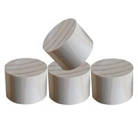 MEMEM Alzata for mobili, rialzo for mobili da 8 cm di diametro, gambe for mobili, piedini morbidi for mobili, sollevatori for piedini in legno for mobili(5cm)