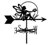 MEMEM Banderuola Decorativa con Personaggi delle Fiabe, indicatore di direzione for banderuola da Tetto, Facile da installare su Tetto, Cortile, Giardino e all'aperto.(Fairy)