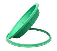 MEMEM Coperchio e Telaio for Fossa settica da Incasso, Coperchio Invisibile in Resina for tombino da Giardino, Coperchio for tombino for bacini fognari Esterni ad Alta Resistenza(Diameter 60cm)