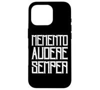 MEMENTO AUDERE SEMPER Gabriele D'Annunzio Custodia per iPhone 16 Pro