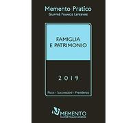 Memento - Famiglia E Patrimonio 2019