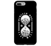 Memento Mori Live Well Skull Clessidra Stoica Stoicismo Teschi Custodia per iPhone 7 Plus/8 Plus