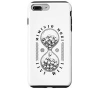 Memento Mori Live Well Skull Clessidra Stoica Stoicismo Teschi Custodia per iPhone 7 Plus/8 Plus