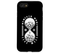 Memento Mori Live Well Skull Clessidra Stoica Stoicismo Teschi Custodia per iPhone SE (2020) / 7/8