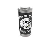 Memento Mori & Memento Vivere Stoic Bicchiere termico in acciaio inox doppia parete