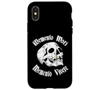 Memento Mori & Memento Vivere Stoic Custodia per iPhone X/XS