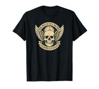 Memento Mori Tempus Fugit Citazione stoica Latina Maglietta