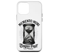 Memento Mori Tempus Fugit Latino Stoico Citazione Custodia per iPhone 12 mini