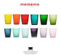 Memento Originale - Monochrome Bally - 12 bicchieri Glass - cl 30 - Rivenditore