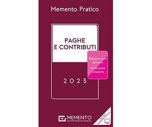 Memento paghe e contributi 2023