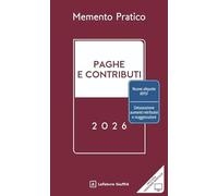 Memento paghe e contributi 2026
