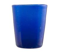 Memento Set 6 bicchieri acqua in pasta di vetro 300cc (Blu)