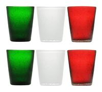 Memento Set 6 bicchieri acqua in pasta di vetro 300cc (Italy)