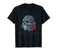 Memento Vivere Rose Maglietta