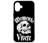 Memento Vivere Tatuaggio Teschio Stoico Filosofi Custodia per iPhone 16 Plus