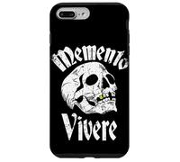 Memento Vivere Tatuaggio Teschio Stoico Filosofi Custodia per iPhone 7 Plus/8 Plus