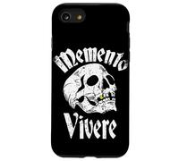 Memento Vivere Tatuaggio Teschio Stoico Filosofi Custodia per iPhone SE (2020) / 7/8