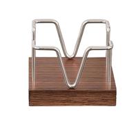 Memo Card Holder - Desktop Note Dispenser | 3 x 3 Inch Index Card Organizer | Compact Tabletop Storage Stand for Home Office School Classroom College Dormitory Countertop Bookshelf
