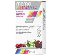ERBA VITA Memo Rigenera 50+ - Integratore Per La Memoria 45 Capsule