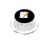 Memo matita e carta Memorandum Nota Costume PopSockets PopGrip per MagSafe