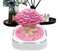 Memo Pad 3D - Display Decorazione Cancelleria | Calendario 3D Art Memo Pad - per libreria, comodino, dormitorio, tavolino, studenti, insegnanti, adolescenti, ragazzi, ragazze e adulti