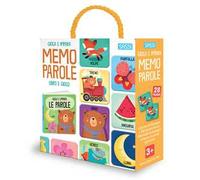 Memo parole. Gioca e impara. Ediz. a colori. Con tessere memo