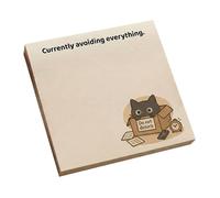 Memo Post Stickies, adesivi spessi autoadesivi, facili da strappare, senza residui, per ufficio, scuola, casa, articoli di cancelleria per uso quotidiano D