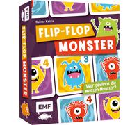 Memo-Spiel: Flip-Flop Monster: Wer gewinnt die meisten Monster? Das lustige Spie