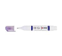 memobe Amex - Penna di correzione bianca con punta in metallo, 7 ml, colore bianco