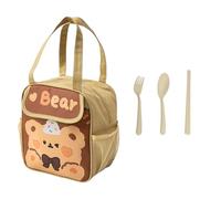 MEMOFYND 1 borsa per il pranzo per bambini, borsa per il pranzo, borsa per il pranzo, borsa per il pranzo, borsa per il pranzo, borsa per il pranzo, borsa per il pranzo per ragazze, con 1 set di