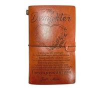 MEMOFYND 1 pezzo Taccuino con slot per carte e tasca trasparente, taccuino per manuale, taccuino da viaggio, diario, taccuino per riunioni, taccuino di benedizione, regalo di compleanno per ragazze.