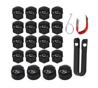 MEMOFYND 1 set di copridadi auto da 17 mm, strumento per la rimozione dei dadi delle ruote, adatto per la maggior parte degli accessori per auto (nero)