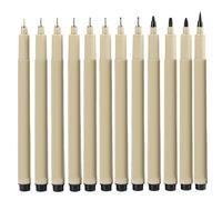 MEMOFYND 12 aghi di diverse specifiche, matite contorno, matite colorate, matite colorate, matite da pittura professionali, penne ad asciugatura rapida, matite da schizzo