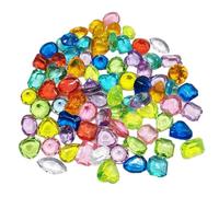 MEMOFYND 145 diamanti acrilici, 8 stili, diamanti acrilici colorati, pietre cristalline, adatte per la caccia al tesoro, feste, decorazioni per vasi