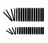 MEMOFYND 30 clip nere per alimenti, clip per sacchetti, clip per sacchetti per snack, clip per alimenti, clip per sacchetti della spesa, clip adatte per la conservazione degli alimenti