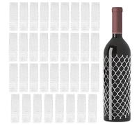 MEMOFYND 35 reti di protezione per bottiglie di vino, anti-ammaccature, antigraffio, rete di protezione elastica, protezione per la spedizione di bottiglie di vino, rete di imballaggio per bottiglie