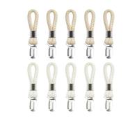 MEMOFYND Clip per asciugamani in corda di cotone da 10 pezzi, clip per asciugamani antiruggine, gancio per appendiabiti in acciaio inossidabile, clip per appendere il bagno, adatto per Bagno, Cucina